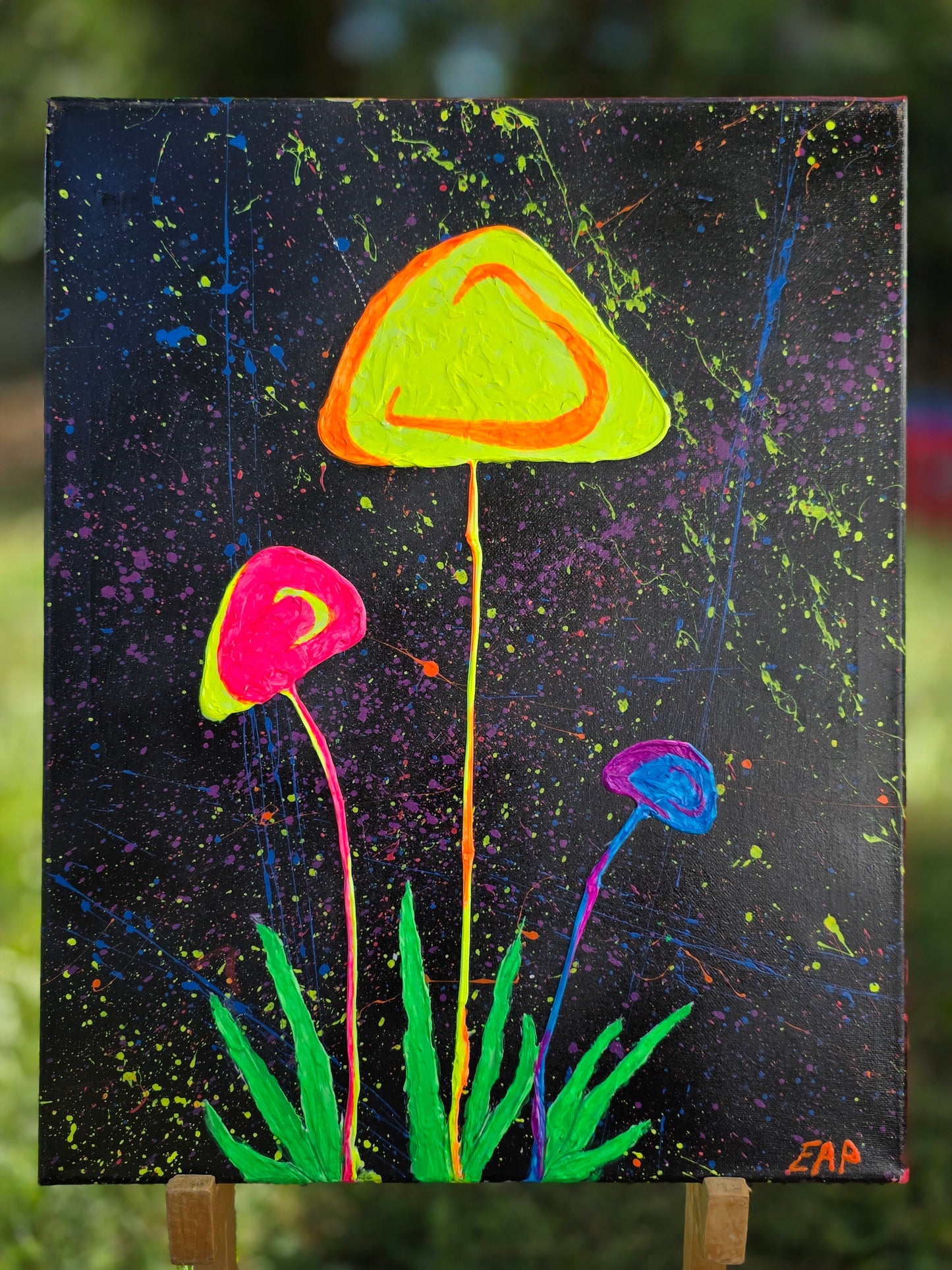 "Glow While You Grow" Painting