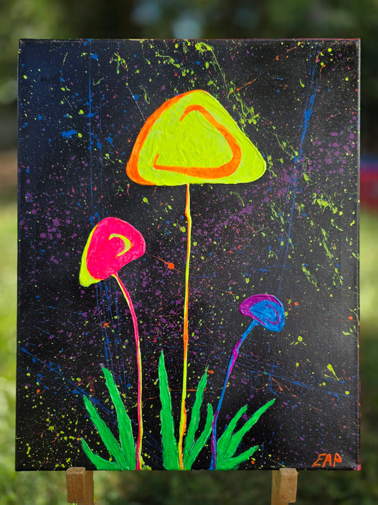 "Glow While You Grow" Painting