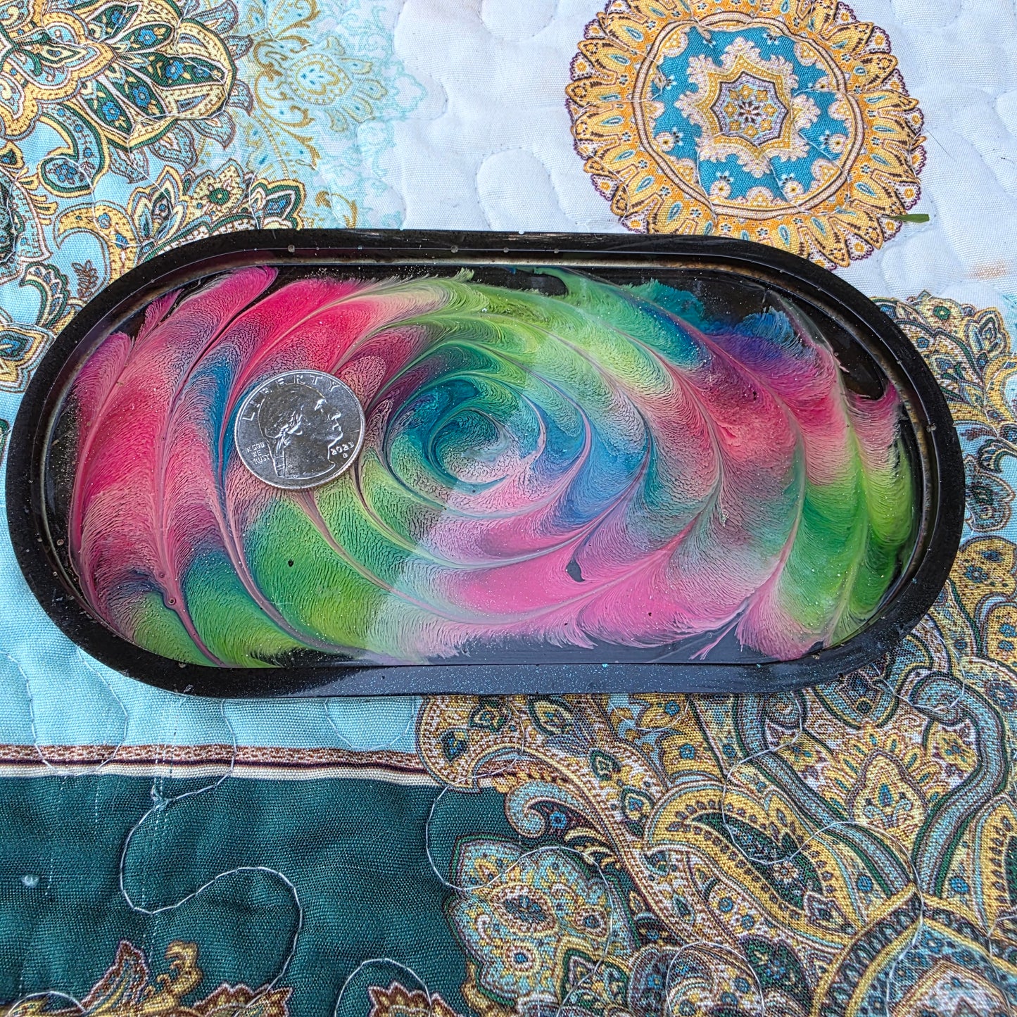 Spiral Rainbow Tray