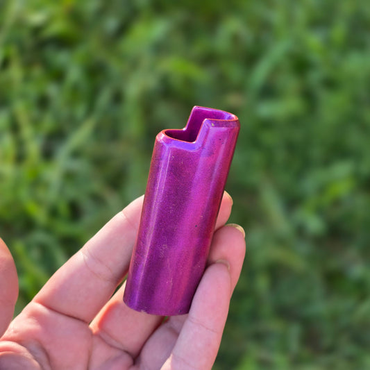 Pink Shimmer Lighter Case